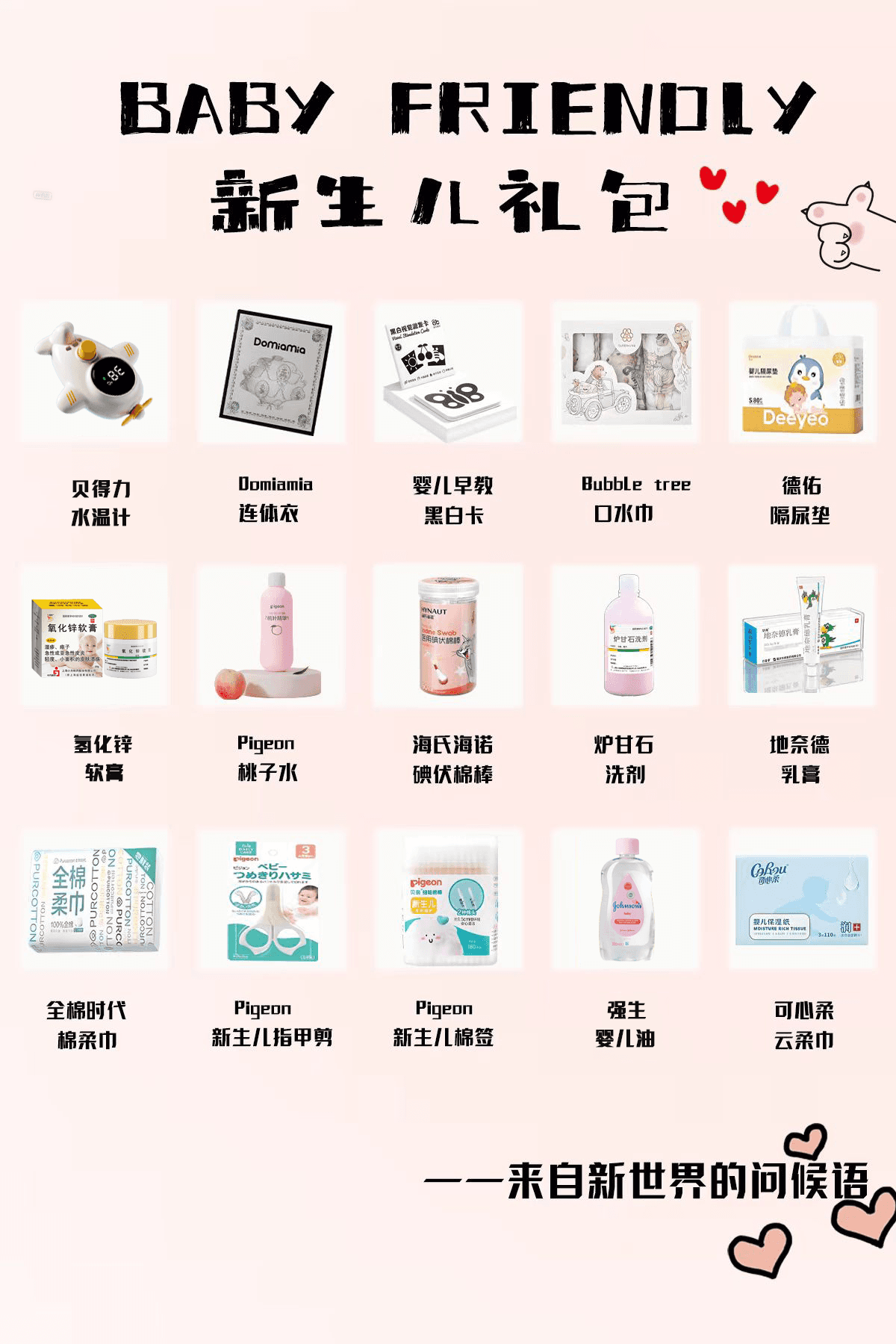 Baby Friendly Newborn Gift Pack